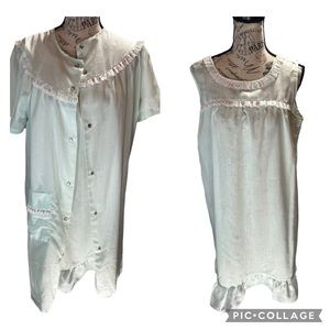 Vintage Katz Nightgown and Robe Set